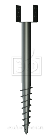 Винтовая свая. Грунт ГФ-021 - СВМ-U 57 (3) - 600